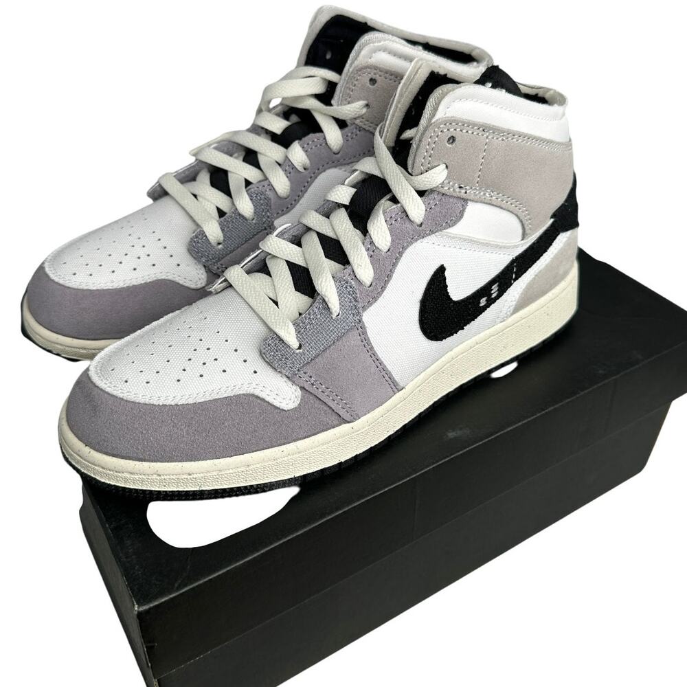 💎✨NEW IN BOX✨💎NIKE Jordan 1 MID SE Craft (GS) - Picture 2 of 10